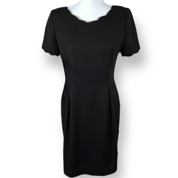SAG HARBOR BLACK DRESS SZ.6 EUC - Picture 1 of 6